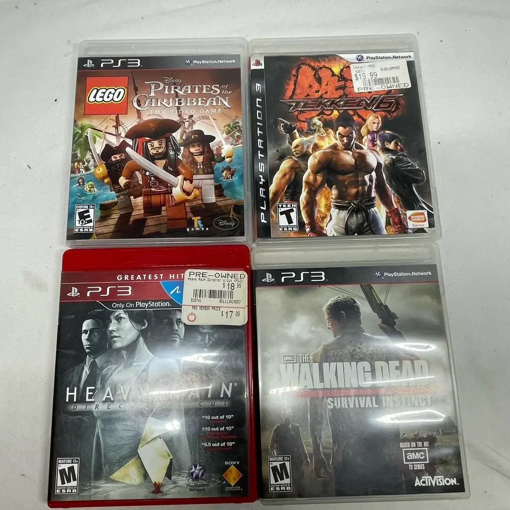 Lot Of 4 PlayStation PS3 Games. Great Condition- Works